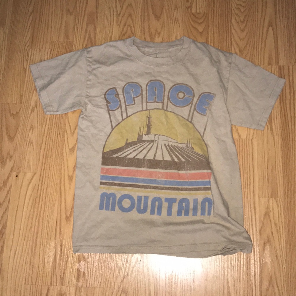 disneyland space mountain shirt